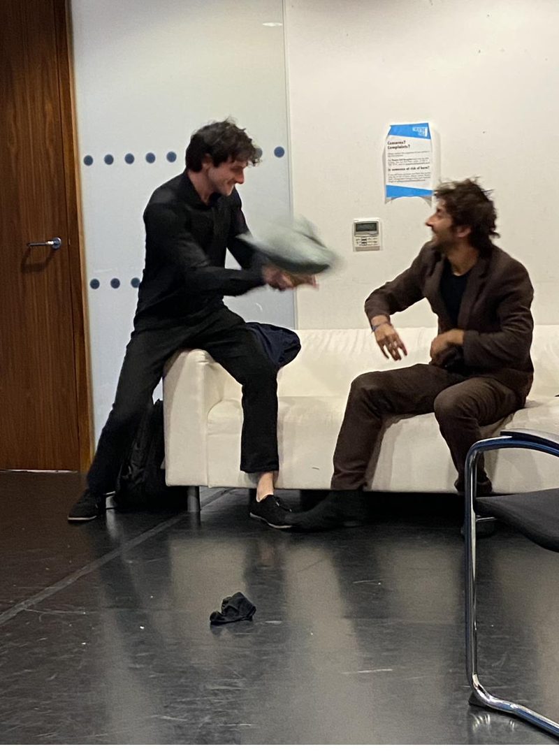 A comedy moment in class